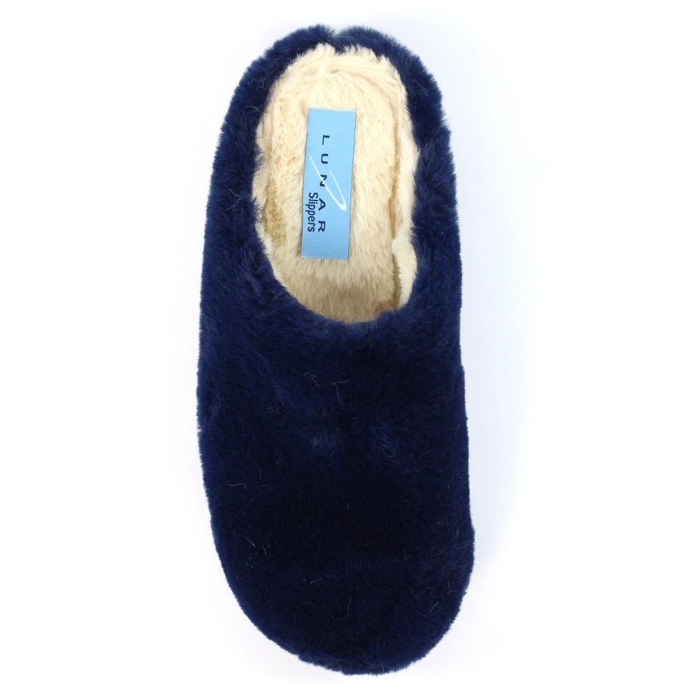 LUNAR Blair Navy Mule Slipper 10 LUNAR Blair Navy Mule Slipper - Image 8