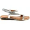 LUNAR Blaise II Silver Sandal -Chic Ladies Shoes Store blaise ii silver sandal p5180 402946 image