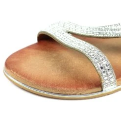 LUNAR Blaise II Silver Sandal -Chic Ladies Shoes Store blaise ii silver sandal p5180 402970 image