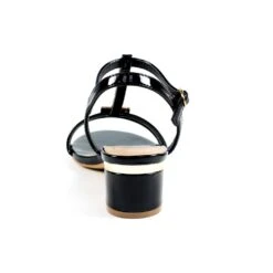 LUNAR Blaze Black Patent Sandal -Chic Ladies Shoes Store blaze black patent sandal p5861 350771 image