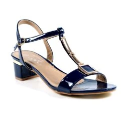 LUNAR Blaze Navy Patent Sandal -Chic Ladies Shoes Store blaze navy patent sandal p5862 350789 image