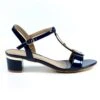 LUNAR Blaze Navy Patent Sandal