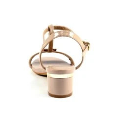 LUNAR Blaze Nude Patent Sandal -Chic Ladies Shoes Store blaze nude patent sandal p5863 350843 image