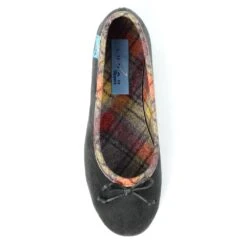 LUNAR Bow Grey Pump Slipper -Chic Ladies Shoes Store bow grey pump slipper p7529 432741 image