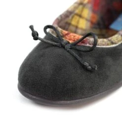 LUNAR Bow Grey Pump Slipper -Chic Ladies Shoes Store bow grey pump slipper p7529 432747 image