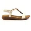 LUNAR Brava White Sandal