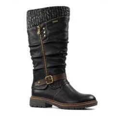 LUNAR Brisbane Black Waterproof Boot -Chic Ladies Shoes Store brisbane black waterproof boot p7702 440513 image