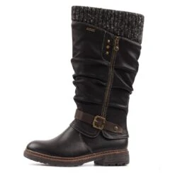 LUNAR Brisbane Black Waterproof Boot -Chic Ladies Shoes Store brisbane black waterproof boot p7702 440519 image
