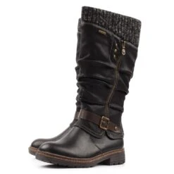LUNAR Brisbane Black Waterproof Boot -Chic Ladies Shoes Store brisbane black waterproof boot p7702 440537 image