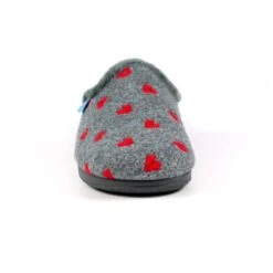 LUNAR Bruna Grey Mule Slipper -Chic Ladies Shoes Store bruna grey mule slipper p6002 361186 image