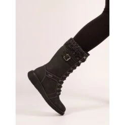 LUNAR Caesar Black Wide Fit Long Boot 12 LUNAR Caesar Black Wide Fit Long Boot -Chic Ladies Shoes Store caesar black wide fit long boot p7656 441398 image