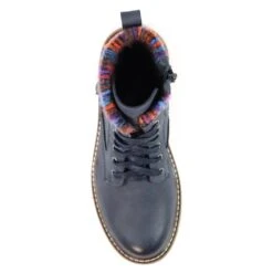 LUNAR California Navy Wide Fit Boot 16 LUNAR California Navy Wide Fit Boot -Chic Ladies Shoes Store california navy wide fit boot p7725 445079 image