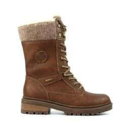 LUNAR Cambridge Tan Ice Grip Waterproof Boot -Chic Ladies Shoes Store cambridge tan ice grip waterproof boot p7705 440374 image