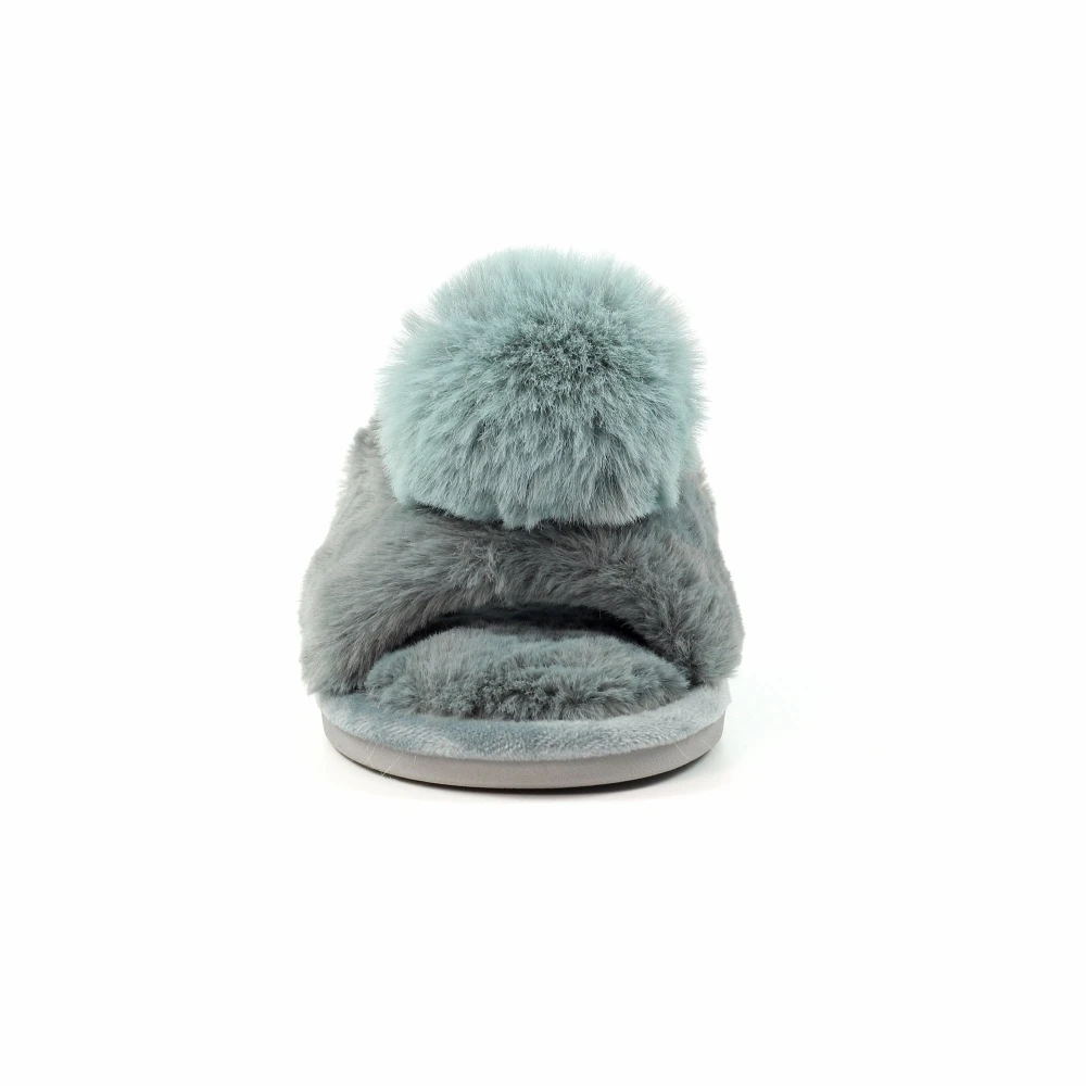 LUNAR Cara Grey Slipper 6 LUNAR Cara Grey Slipper - Image 4