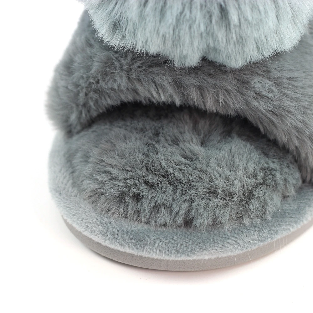 LUNAR Cara Grey Slipper 9 LUNAR Cara Grey Slipper - Image 7