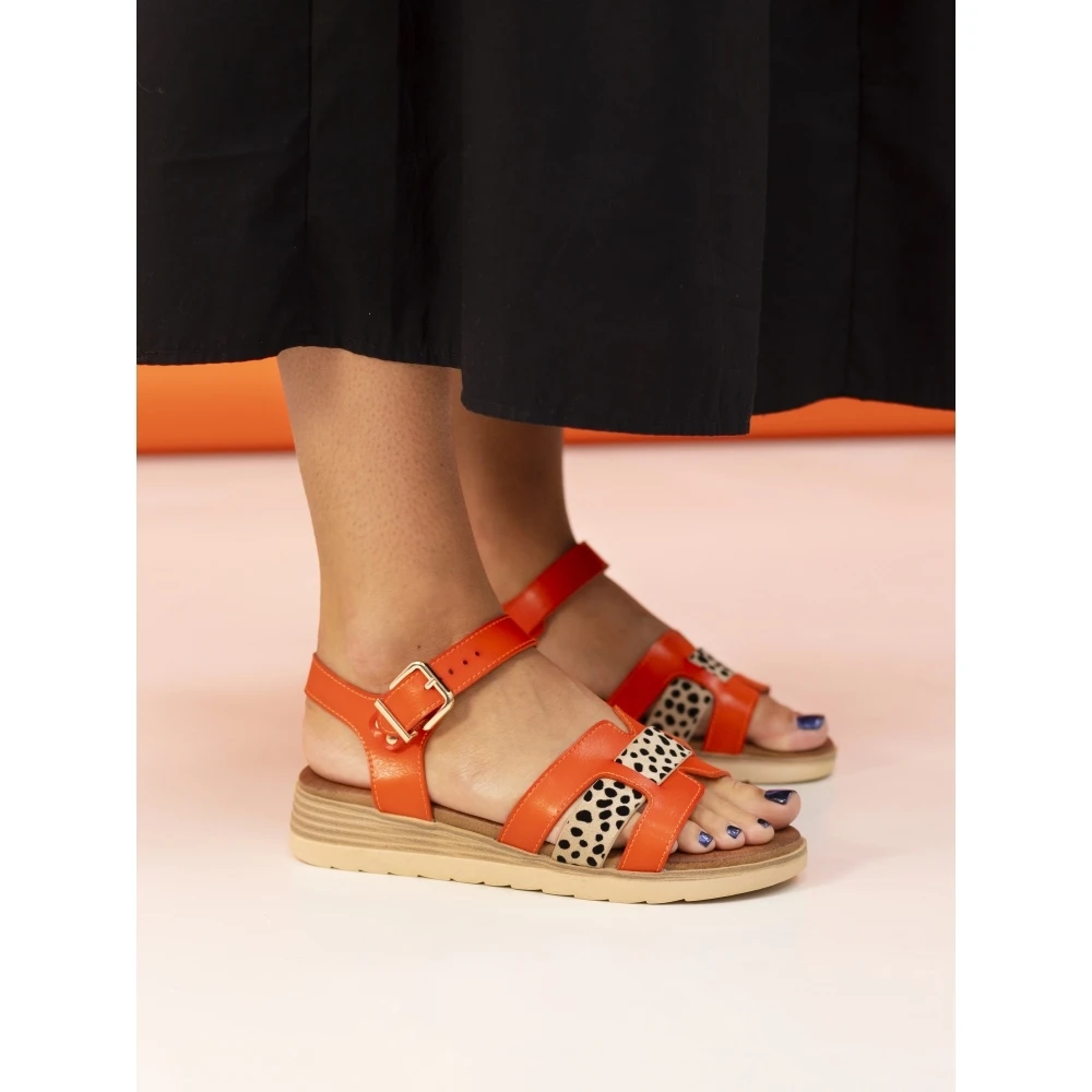LUNAR Carla Orange Sandal 3 LUNAR Carla Orange Sandal