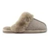 LUNAR Carol Taupe Slipper