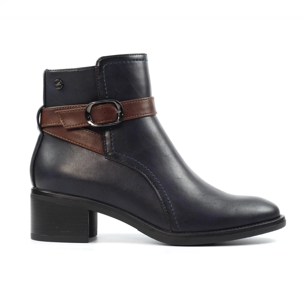 LUNAR Cassie Navy Ankle Boot 3 LUNAR Cassie Navy Ankle Boot
