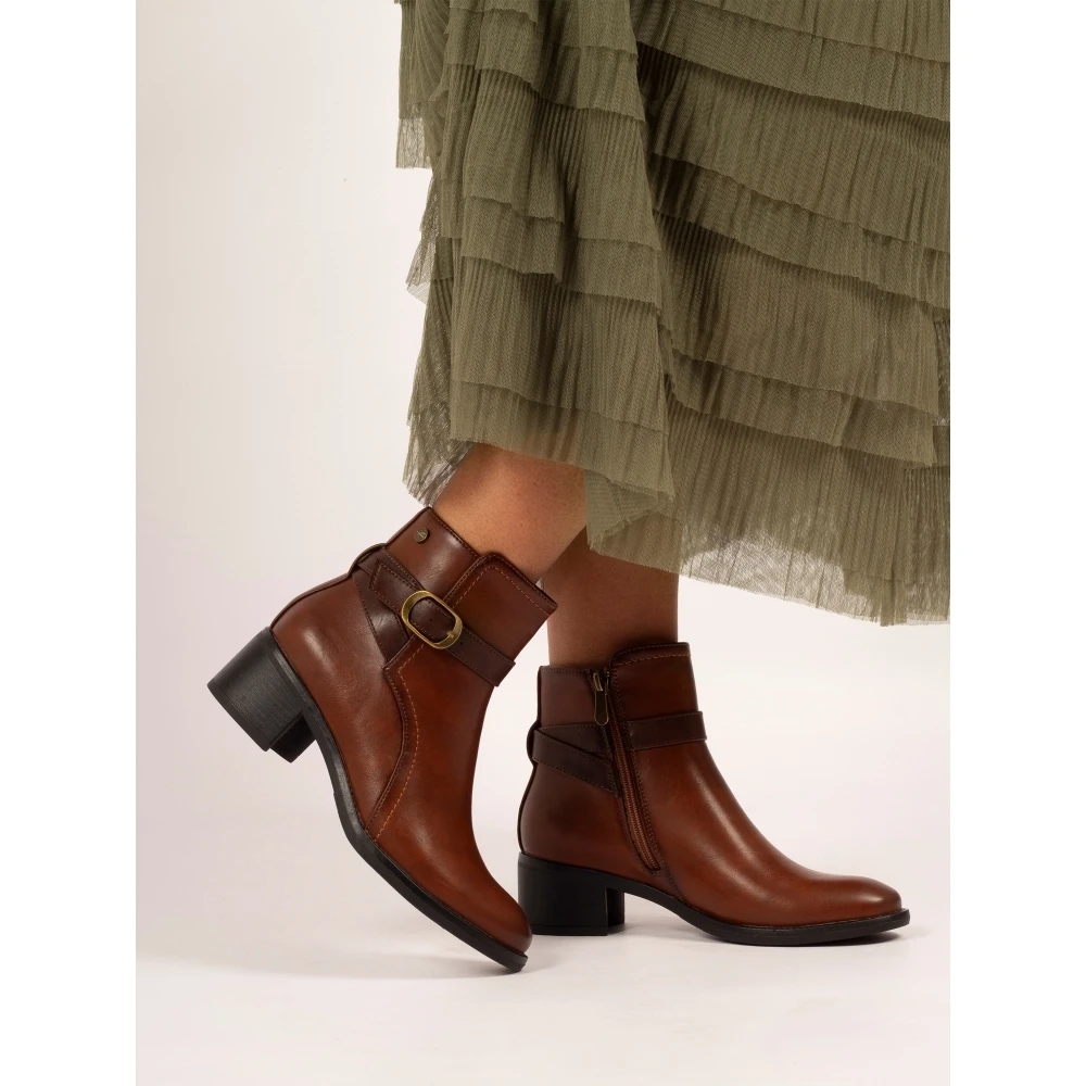 LUNAR Cassie Tan Ankle Boot 4 LUNAR Cassie Tan Ankle Boot - Image 2