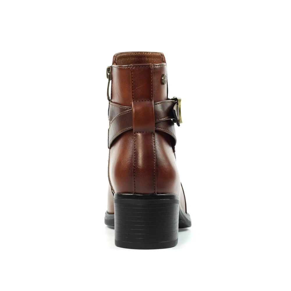LUNAR Cassie Tan Ankle Boot 8 LUNAR Cassie Tan Ankle Boot - Image 6
