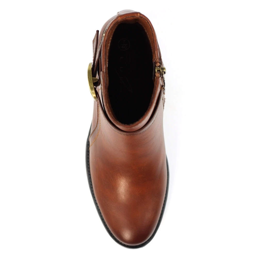 LUNAR Cassie Tan Ankle Boot 9 LUNAR Cassie Tan Ankle Boot - Image 7