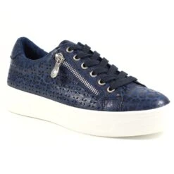 LUNAR Charm Navy Trainer -Chic Ladies Shoes Store charm navy trainer p5791 346743 image