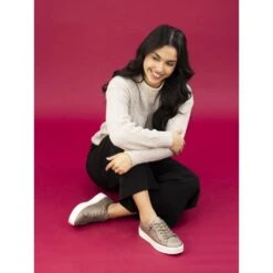 LUNAR Charm Taupe Trainer -Chic Ladies Shoes Store charm taupe trainer p7022 399280 image