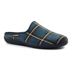 Goodyear Checkmate Blue Slipper -Chic Ladies Shoes Store checkmate blue slipper p6755 383047 image