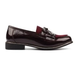 LUNAR Cheska Burgundy Shoe