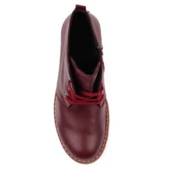 LUNAR Claire III Burgundy Leather Boot -Chic Ladies Shoes Store claire iii burgundy leather boot p7631 437837 image