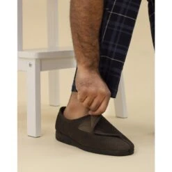 Columbus III Brown One Touch Slipper -Chic Ladies Shoes Store columbus iii brown one touch slipper p7237 421290 image