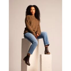 LUNAR Conrad Brown Ankle Boot -Chic Ladies Shoes Store conrad brown ankle boot p7668 446112 image