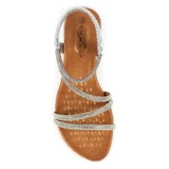 LUNAR Cortez Silver Sandal -Chic Ladies Shoes Store cortez silver sandal p7258 414932 image