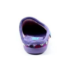 LUNAR Crackle Purple Slip On Slipper -Chic Ladies Shoes Store crackle purple slip on slipper p6807 387003 image