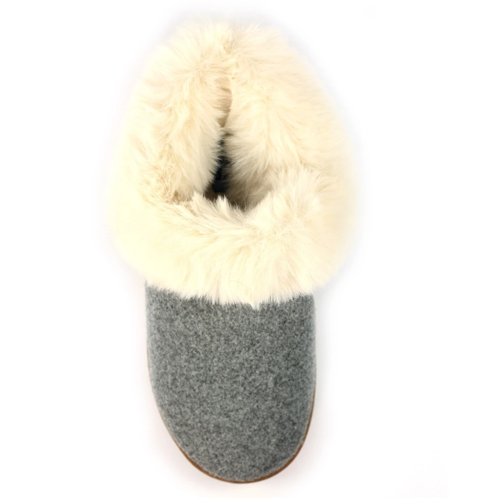 LUNAR Cranbrook Grey Boxed Slipper 9 LUNAR Cranbrook Grey Boxed Slipper - Image 7