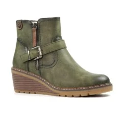 LUNAR Cruz Green Ankle Boot -Chic Ladies Shoes Store cruz green ankle boot p7673 441944 image