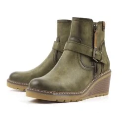 LUNAR Cruz Green Ankle Boot -Chic Ladies Shoes Store cruz green ankle boot p7673 441968 image