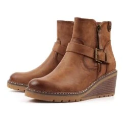 LUNAR Cruz Tan Ankle Boot -Chic Ladies Shoes Store cruz tan ankle boot p7674 442022 image