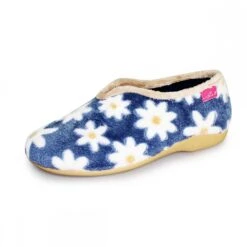 LUNAR Daisy Blue Flower Slipper -Chic Ladies Shoes Store daisy blue flower slipper p6803 386839 image