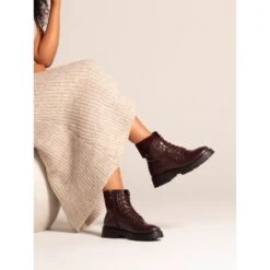 LUNAR Dante Burgundy Ankle Boot -Chic Ladies Shoes Store dante burgundy ankle boot p7767 447295 image