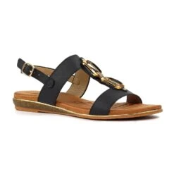 LUNAR Darcy Black Sandal -Chic Ladies Shoes Store darcy black sandal p7268 414218 image