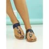 LUNAR Dawley Navy Sandal -Chic Ladies Shoes Store dawley navy sandal p6311 406273 image