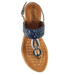 LUNAR Dawley Navy Sandal -Chic Ladies Shoes Store dawley navy sandal p6311 406303 image