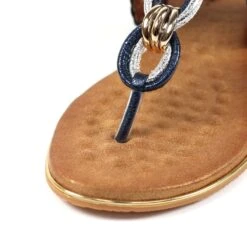 LUNAR Dawley Navy Sandal -Chic Ladies Shoes Store dawley navy sandal p6311 406309 image