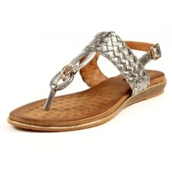 LUNAR Dawley Pewter Sandal -Chic Ladies Shoes Store dawley pewter sandal p5606 337321 image