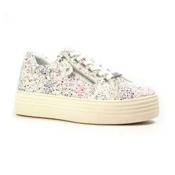 LUNAR Detroit White Trainer -Chic Ladies Shoes Store detroit white trainer p7403 423523 image