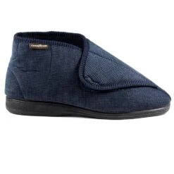 Goodyear Drake Blue Bootee Slipper