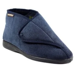Goodyear Drake Blue Bootee Slipper -Chic Ladies Shoes Store drake blue bootee slipper p6842 388702 image