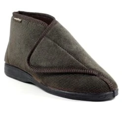 Goodyear Drake Brown Bootee Slipper -Chic Ladies Shoes Store drake brown bootee slipper p6843 388765 image