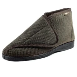 Goodyear Drake Brown Bootee Slipper -Chic Ladies Shoes Store drake brown bootee slipper p6843 388772 image